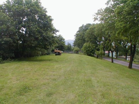 Gterbahnhof Oechsen, Bick zum Endbahnhof