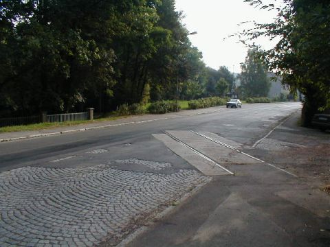 Bahnübergang über die B7