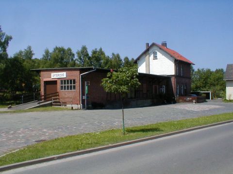 Bahnhof Epterode, Vorderseite