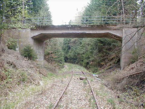 Brcke eines Forstwegs von Friedrichsbrck nach Frstenhagen