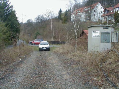 Bahnbergang ber den Questenbergweg