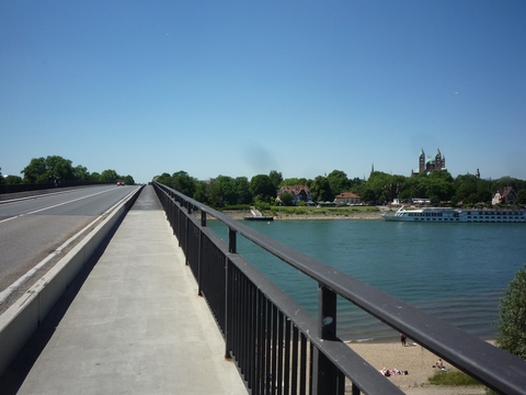 Brcke ber den Rhein