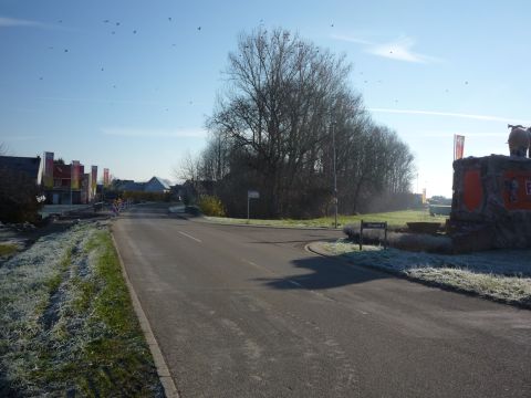 Brücke über die Straße von Rheinau nach Kappel