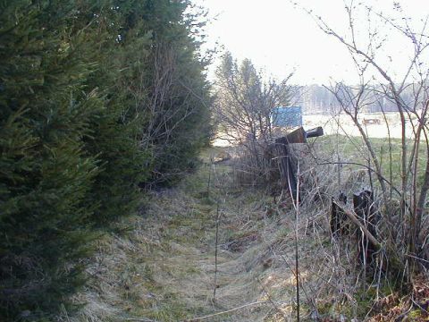 ehemaliges Nebengleis, Blick in Richtung Bonndorf