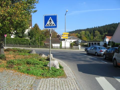 Bahnbergang Marbach