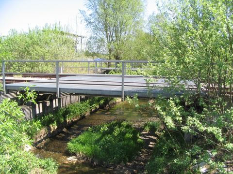 Brcke ber den Auenbach