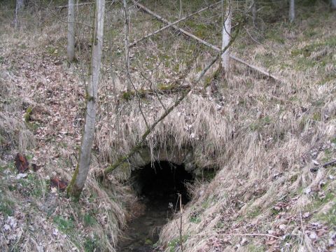 Durchlass des Ausflusses des Wusthau Weiher