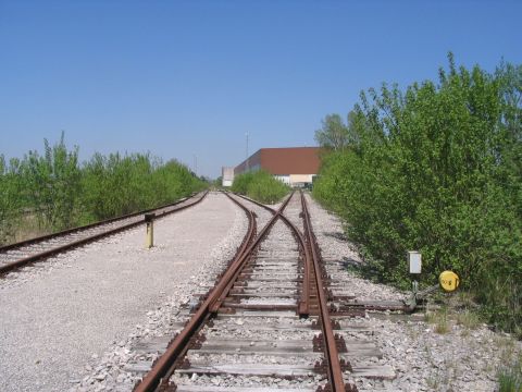 1. Zufahrtsweiche zur Werkseinfahrt