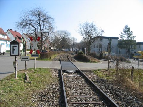 Ungesicherte Bahnbergnge in Baienfurt