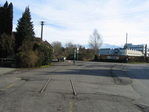 Bahnübergang in Bechlingen