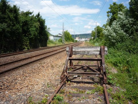 Zufahrt nach Mosbach