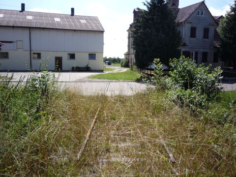 Bahnbergang ber die Amlishagener Strae