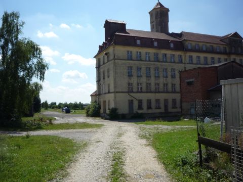 Einfahrt Firma Schle-Hohenlohe