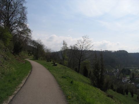 Vor dem Viadukt bei Unterkochen