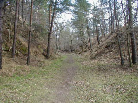 Weitere Zufahrt zum Kaliwerk Schacht Abteroda