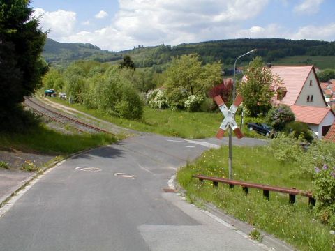 Bahnbergang Wildflecken West