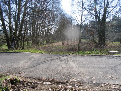 Ehemaliger Bahnbergang zur Klranlage