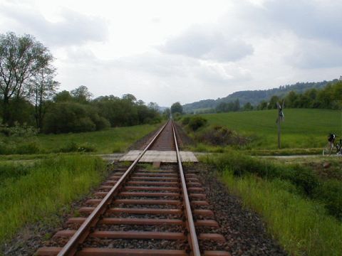 Bahnbergnge zwischen Beiershausen und Niederaula