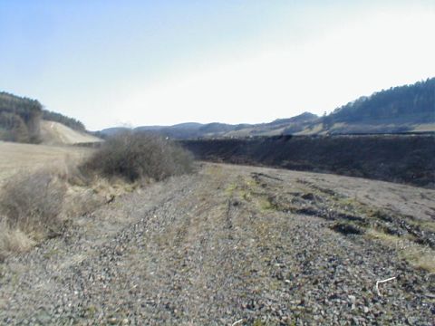 Autobahnbaustelle, Anfang