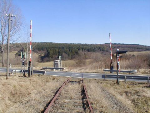 Bahnbergang ber die L 3238