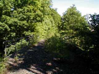 1. Brücke in Malsfeld, Trasse