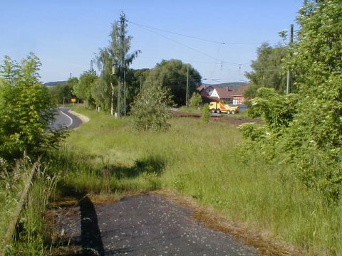 Oberer Teil der Verladeeinrichtung