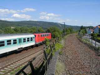 Viadukt in Malsfeld, Blick in Richtung Bebra