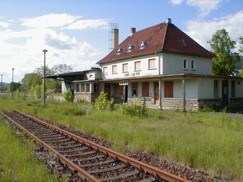 Vorderseite Bahnhof Stadtlengsfeld