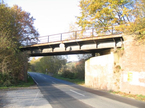 Brcke ber die Strae von Weienborn nach Zwinge