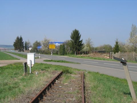 2. Bahnbergang in Warza