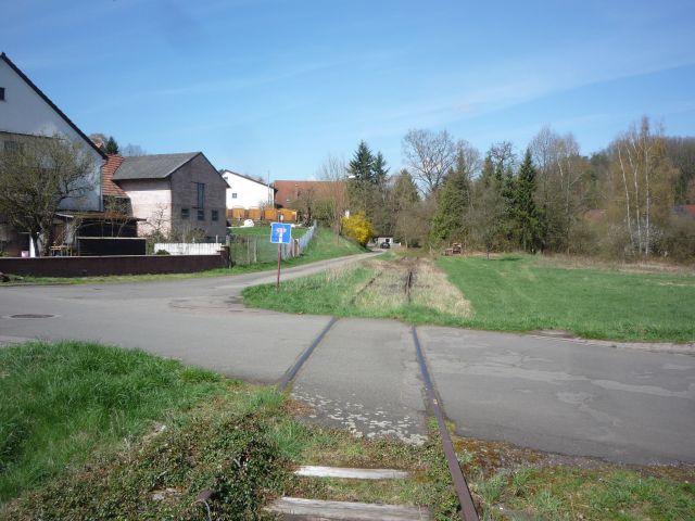 Bahnbergang ber die Turmstrae