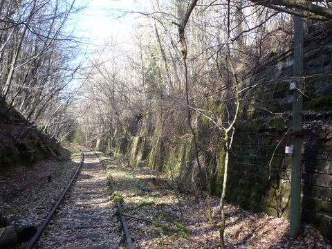 Wesausfahrt des Stempelkopf-Tunnels