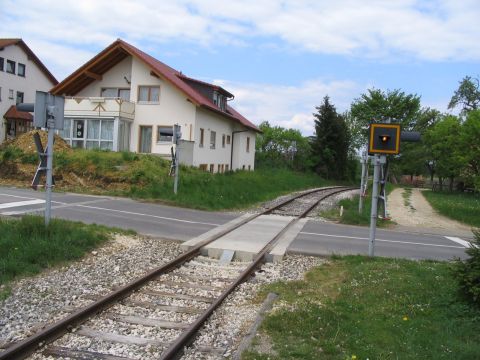 Bahnbergang Schalkstetten