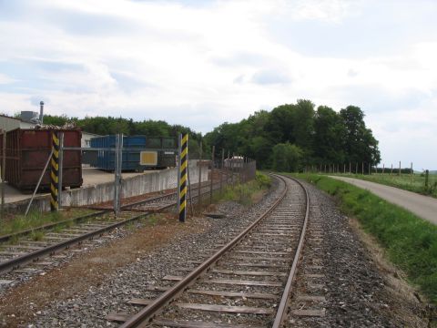 Einfahrt Depot Steinheim