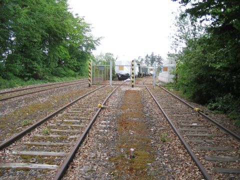 2. Einfahrt Depot Steinheim