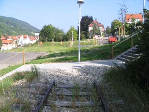 Bahnbergang in Ebingen