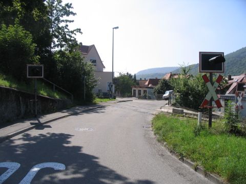 Bahnbergang Tailfingen