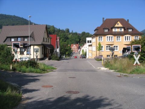 Bahnbergang in Truchtelfingen