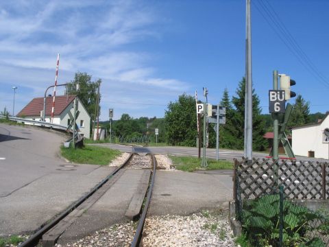 Bahnbergang Bingen