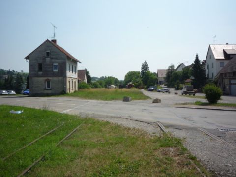 Bahnbergang ber die Max-Eyth-Strae