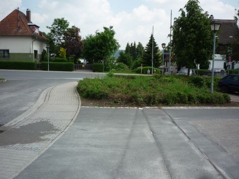 Bahnbergang ber die Altkrautheimer Strae