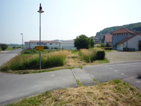 Bahnbergnge ber den Felderweg