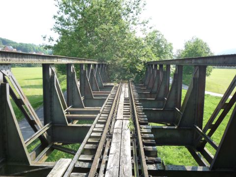 Flutbrcke vor der Jagst