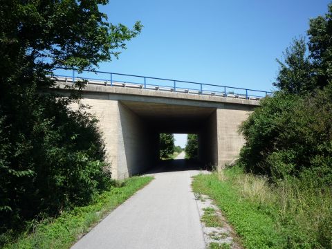 Brcke unter der A 6