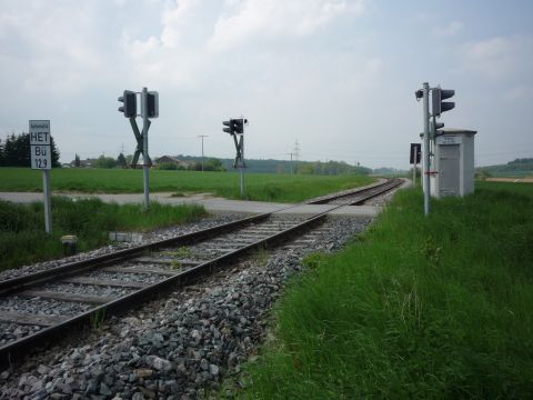 Bahnübergang zwischen Hemmingen und Heimerdingen
