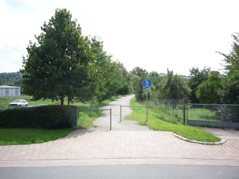 Bahnbergang ber die x-Strae