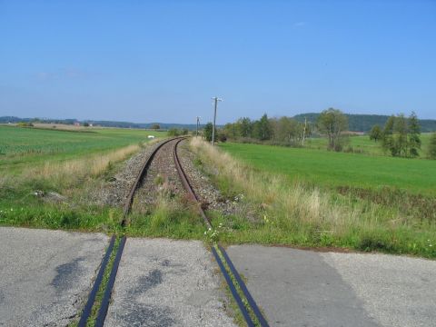 Bahnbergang bei Bortenberg