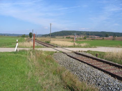 Bahnbergang bei Neidlingen