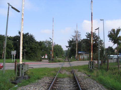 Bahnbergang in Nrdlingen