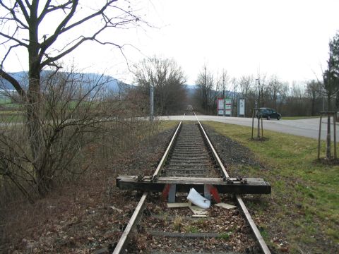 Bahnbergang in Heiningen